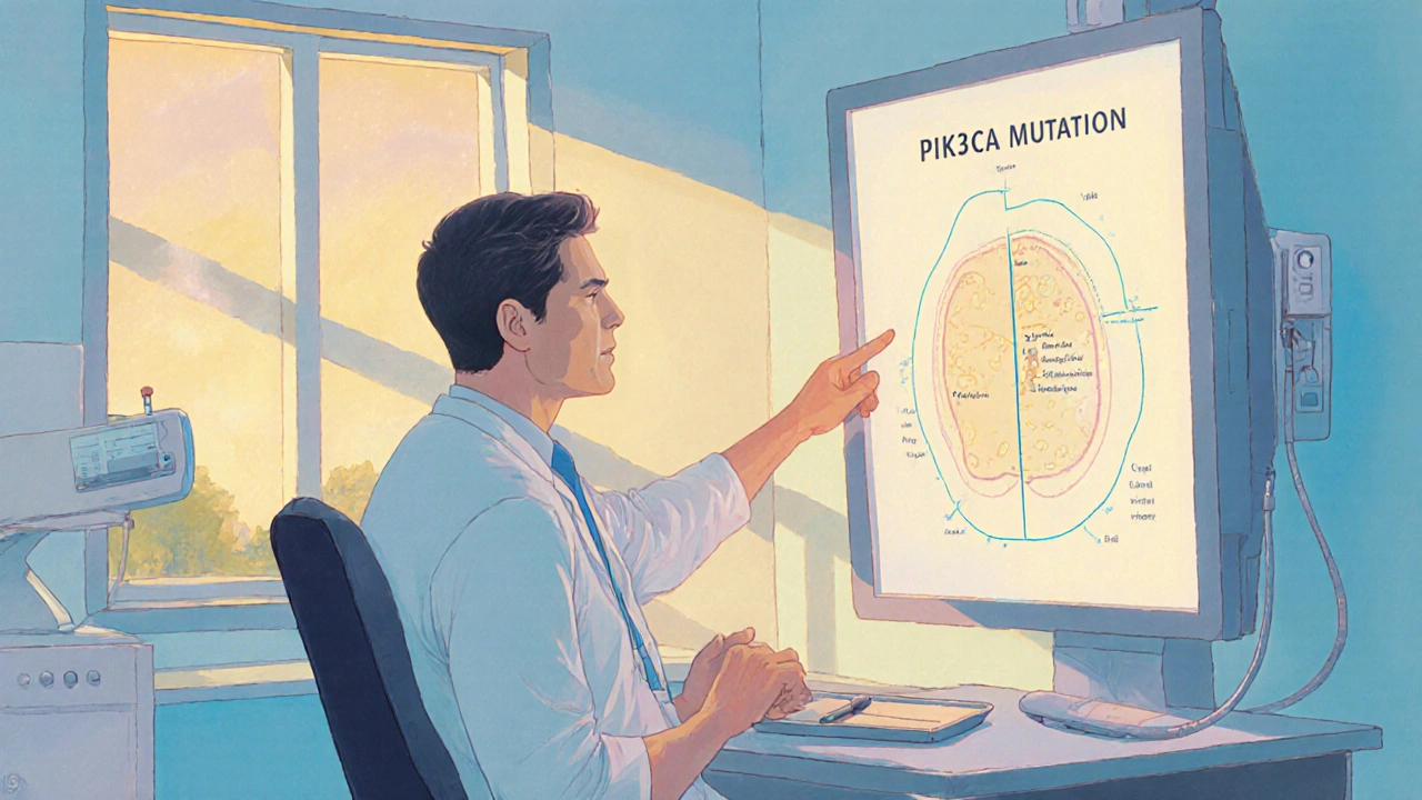 Alpelisib : Un traitement prometteur contre le cancer du sein masculin