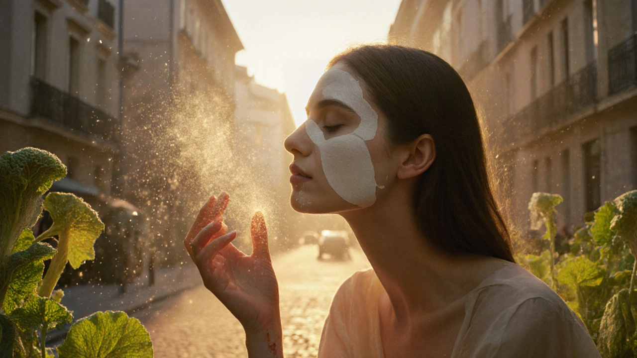 Comment l'allantoïne combat les effets de la pollution sur la peau