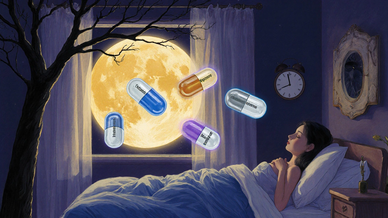 Trazodone contre ses alternatives : quel traitement choisir pour l'insomnie ou la dépression ?
