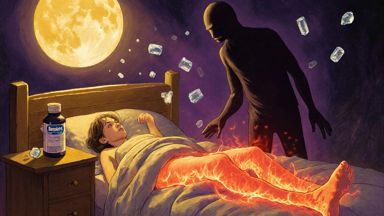 Antihistaminiques et jambes sans repos : comment les médicaments aggravent les symptômes et quelles alternatives choisir