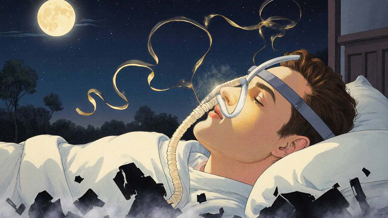 Apnée du sommeil et insuffisance respiratoire : thérapie par oxygène et utilisation du CPAP