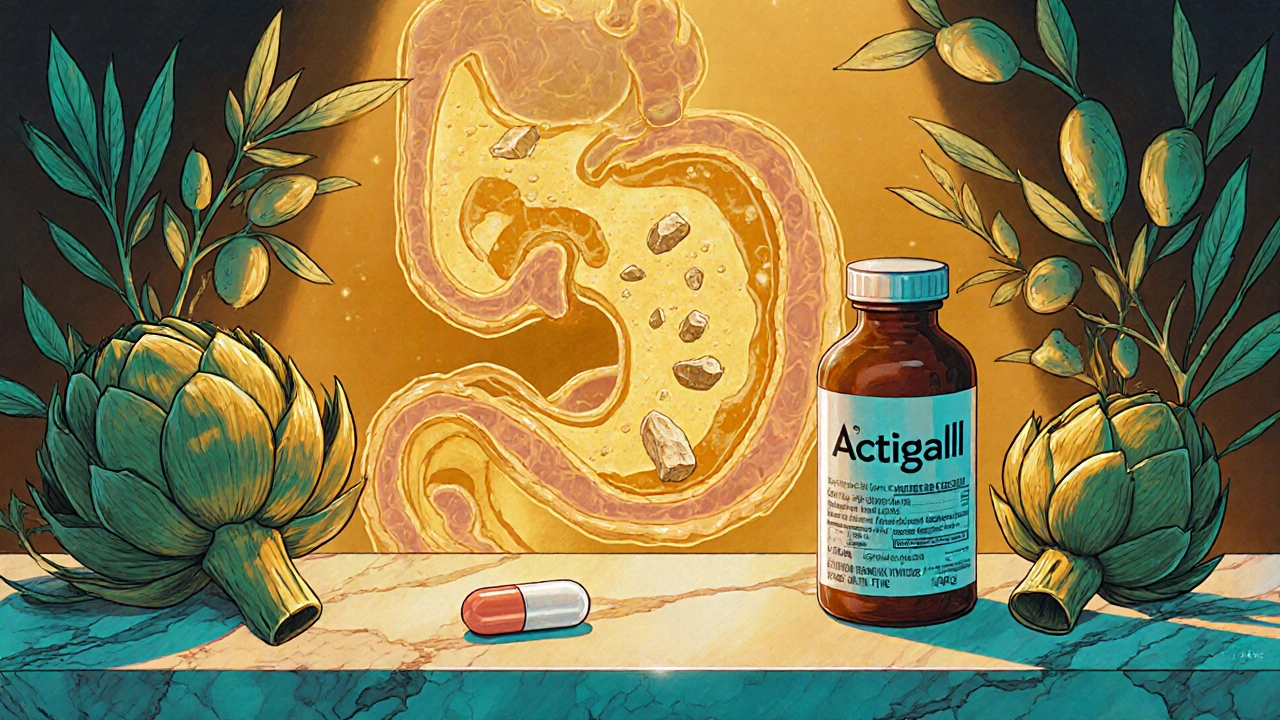 Compare Actigall (ursoïde) avec ses alternatives : efficacité, prix et effets secondaires