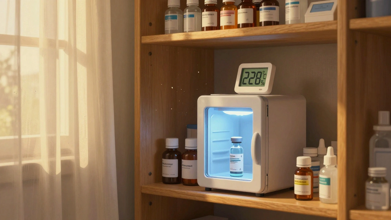 Contrôle de la température et de l'humidité pour le stockage sécurisé des médicaments