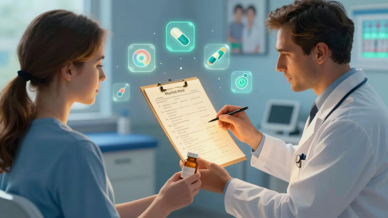 Réconciliation médicamenteuse : Mettre à jour les listes entre les différents contextes de soins