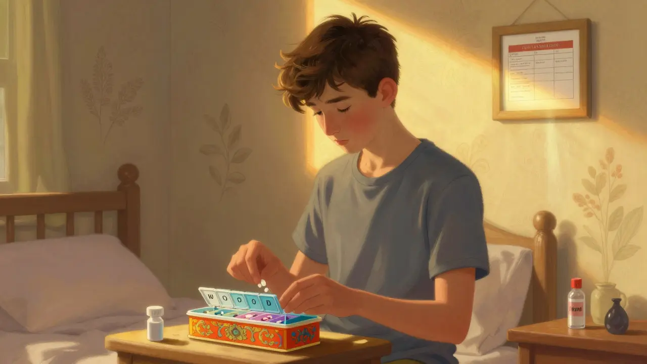 Comment enseigner aux adolescents à gérer leurs propres médicaments sur ordonnance