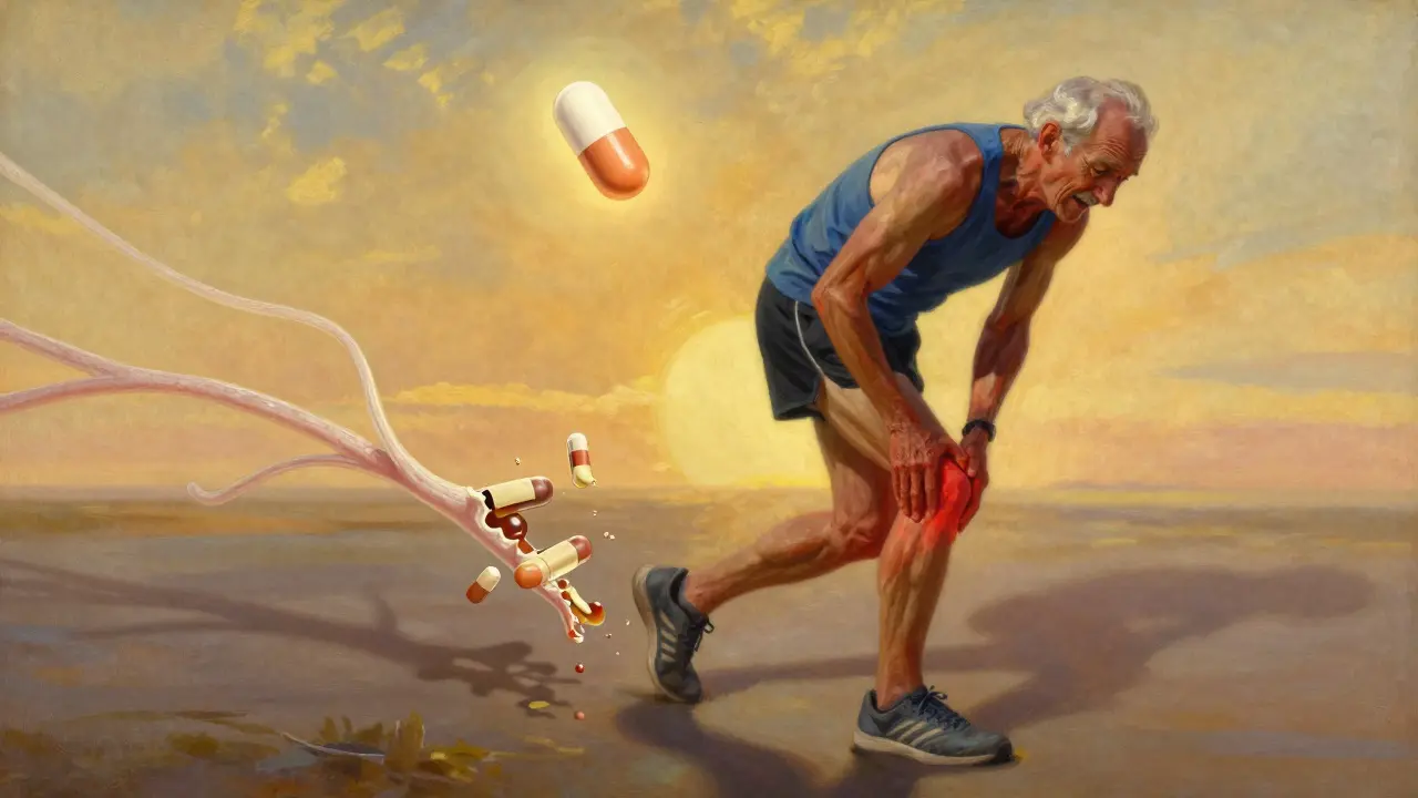 Fluoroquinolones et NSAIDs : Risque accru de rupture tendineuse